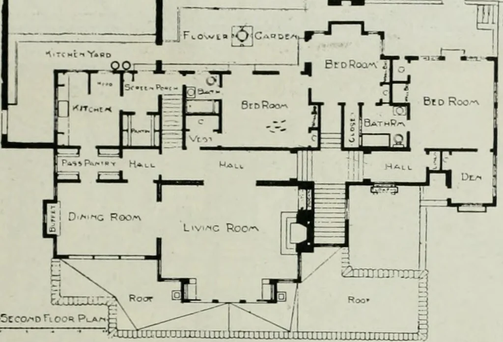 An illustration from The Architect & engineer of California and the Pacific Coast, 1905, leaf 208