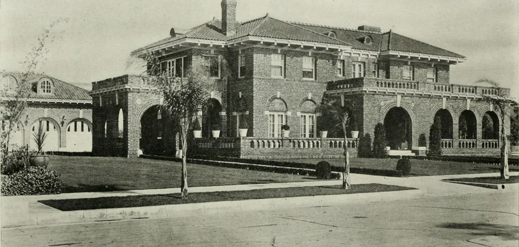 An illustration from The Architect & engineer of California and the Pacific Coast, 1905, leaf 21