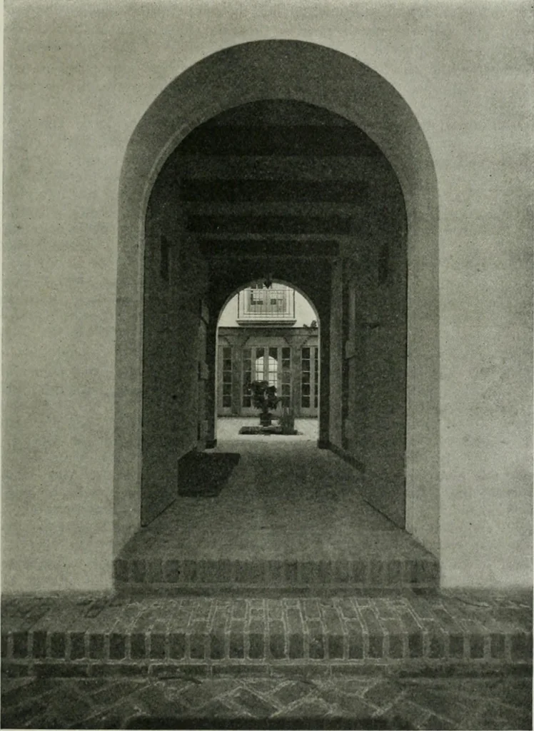 An illustration from The Architect & engineer of California and the Pacific Coast, 1905, leaf 212