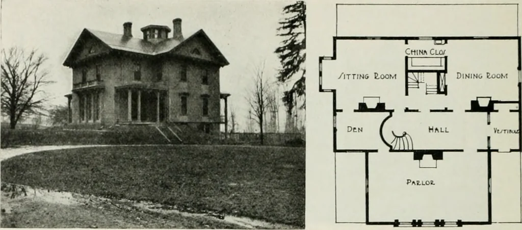 An illustration from The Architect & engineer of California and the Pacific Coast, 1905, leaf 239