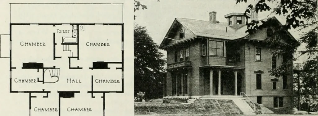 An illustration from The Architect & engineer of California and the Pacific Coast, 1905, leaf 239