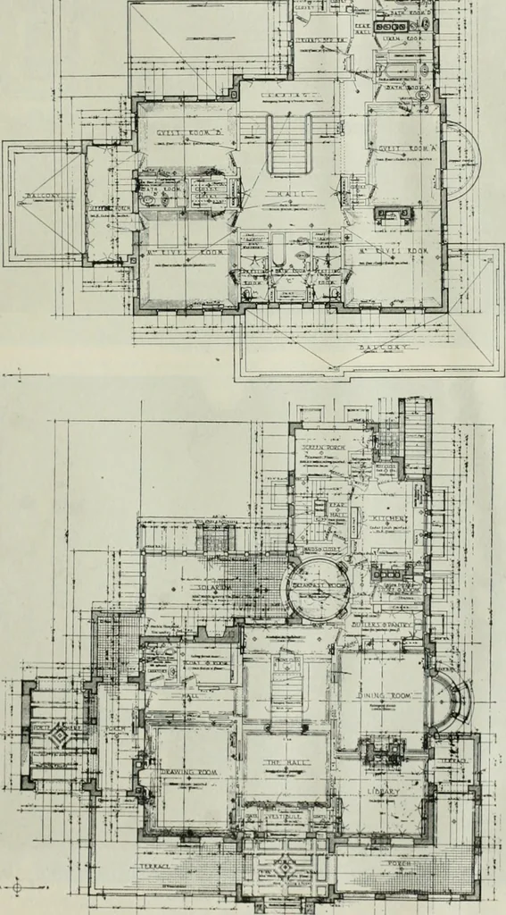 An illustration from The Architect & engineer of California and the Pacific Coast, 1905, leaf 26