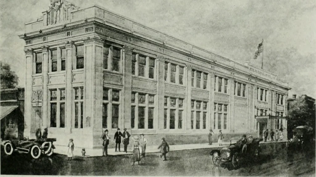 An illustration from The Architect & engineer of California and the Pacific Coast, 1905, leaf 262