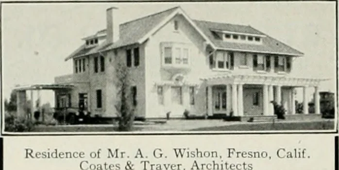 An illustration from The Architect & engineer of California and the Pacific Coast, 1905, leaf 385
