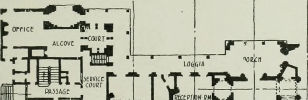 An illustration from The Architect & engineer of California and the Pacific Coast, 1905, leaf 406