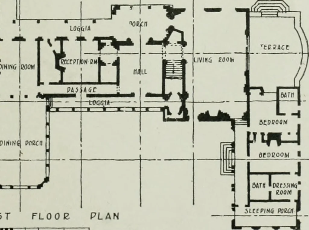 An illustration from The Architect & engineer of California and the Pacific Coast, 1905, leaf 406