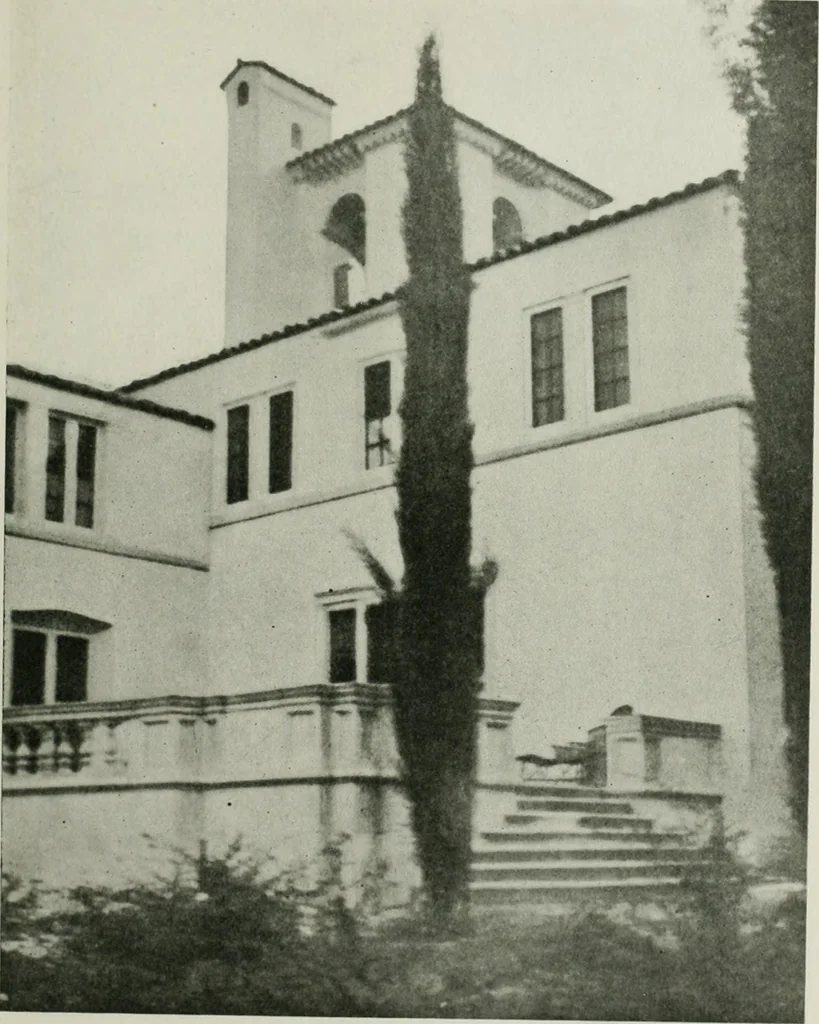 An illustration from The Architect & engineer of California and the Pacific Coast, 1905, leaf 410