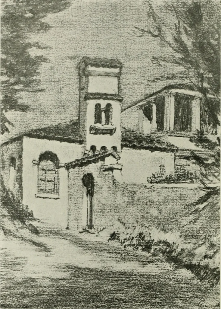 An illustration from The Architect & engineer of California and the Pacific Coast, 1905, leaf 411