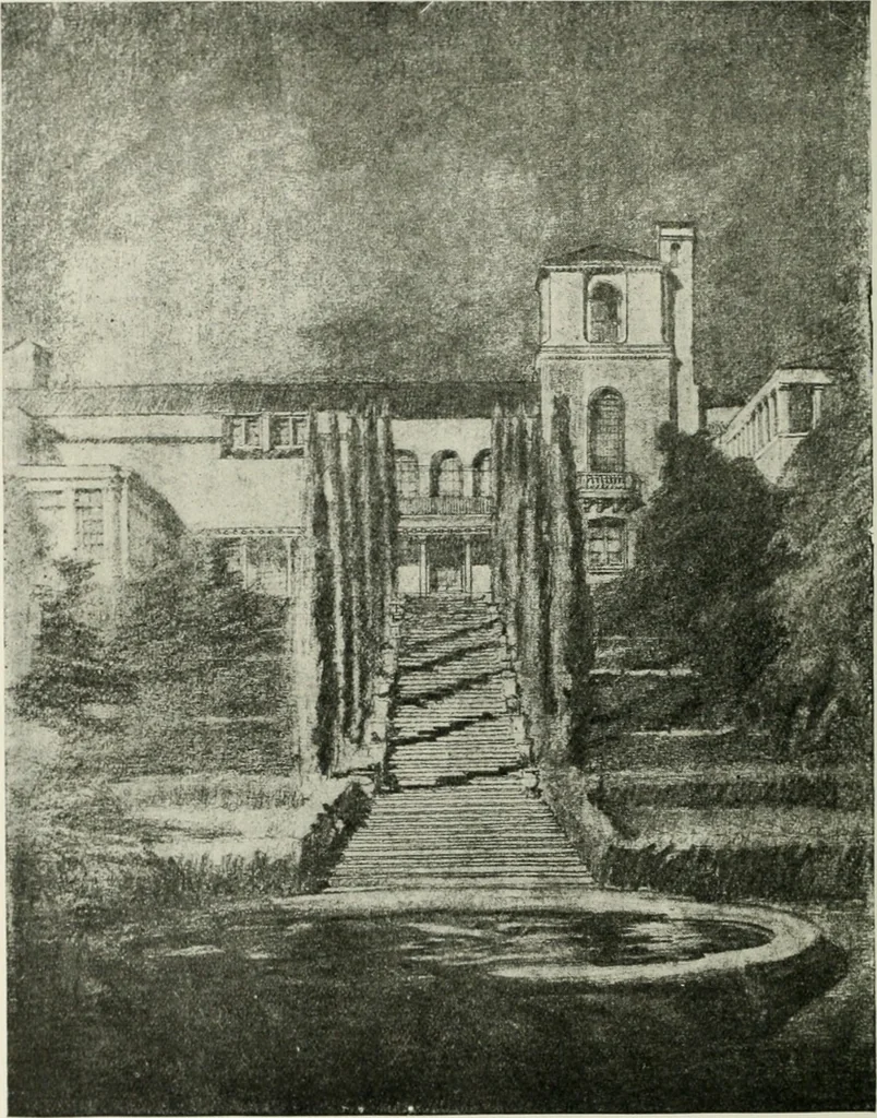 An illustration from The Architect & engineer of California and the Pacific Coast, 1905, leaf 415