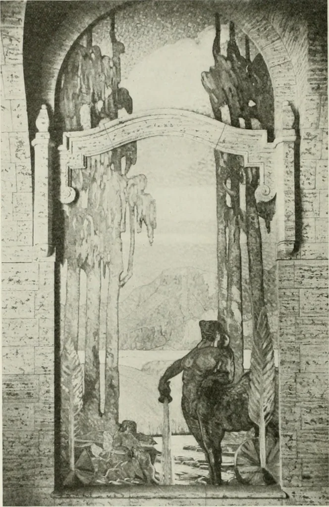 An illustration from The Architect & engineer of California and the Pacific Coast, 1905, leaf 441