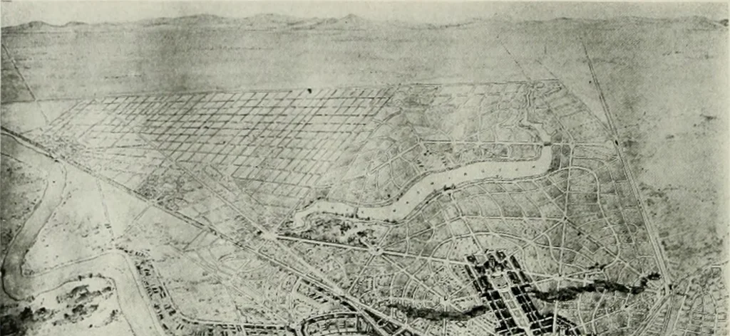 An illustration from The Architect & engineer of California and the Pacific Coast, 1905, leaf 501