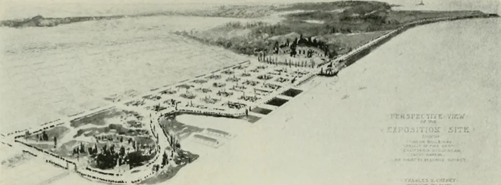 An illustration from The Architect & engineer of California and the Pacific Coast, 1905, leaf 530