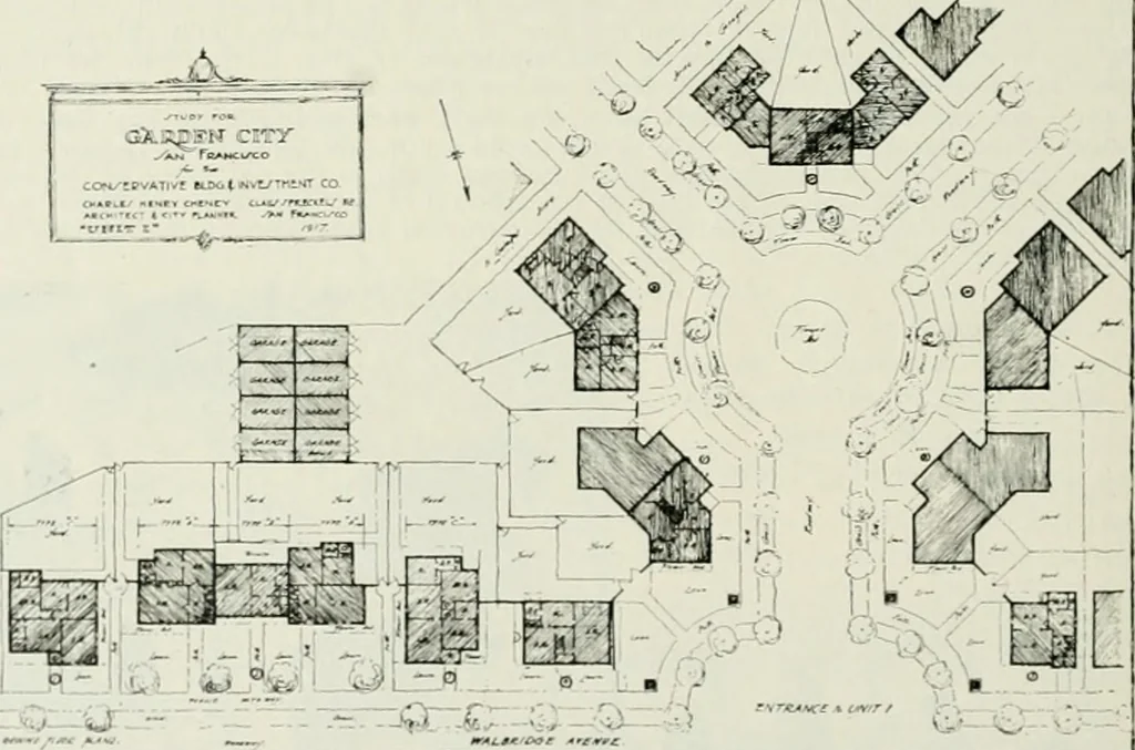 An illustration from The Architect & engineer of California and the Pacific Coast, 1905, leaf 549