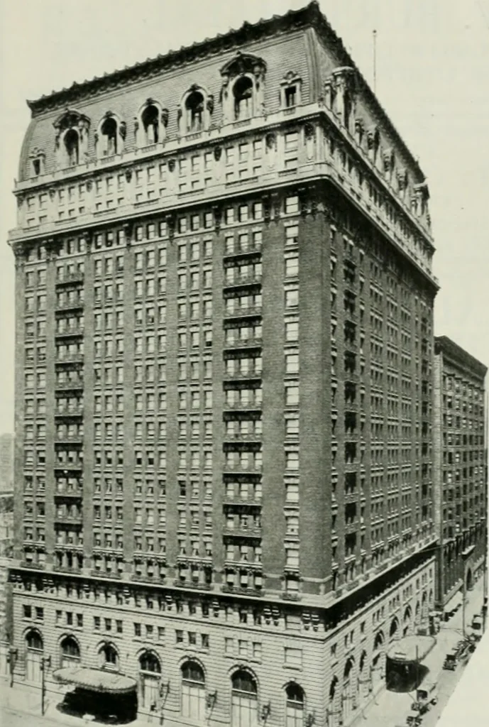 An illustration from The Architect & engineer of California and the Pacific Coast, 1905, leaf 586