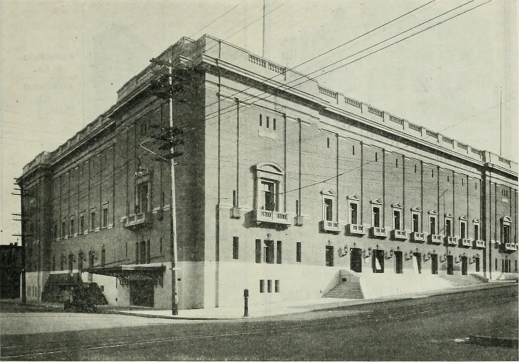 An illustration from The Architect & engineer of California and the Pacific Coast, 1905, leaf 94