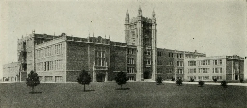 An illustration from The Architect & engineer of California and the Pacific Coast, 1905, leaf 99