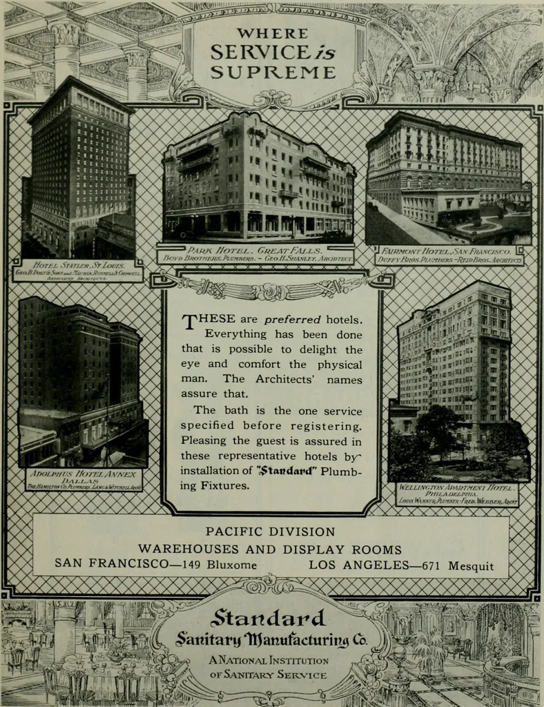 An illustration from The Architect & engineer of California and the Pacific Coast, 1905, leaf 10