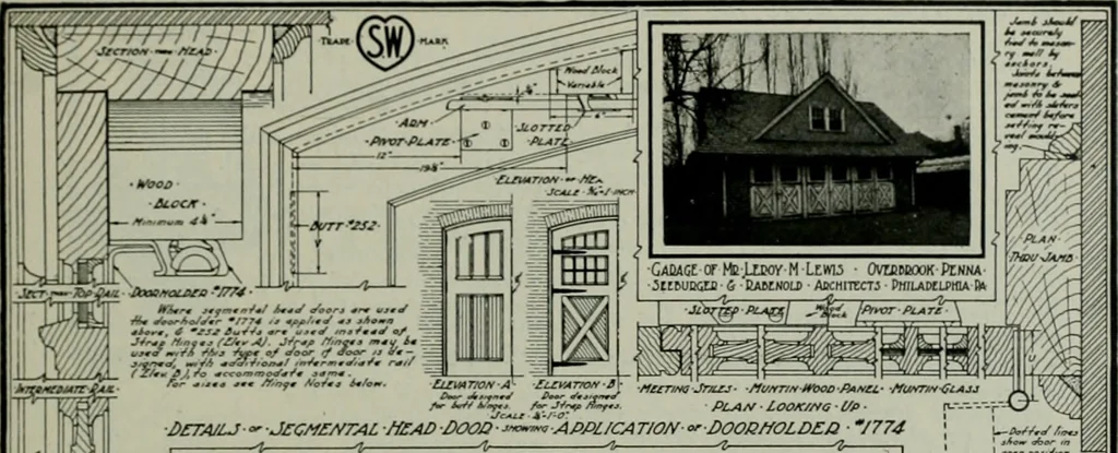 An illustration from The Architect & engineer of California and the Pacific Coast, 1905, leaf 126