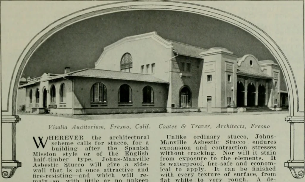 An illustration from The Architect & engineer of California and the Pacific Coast, 1905, leaf 130