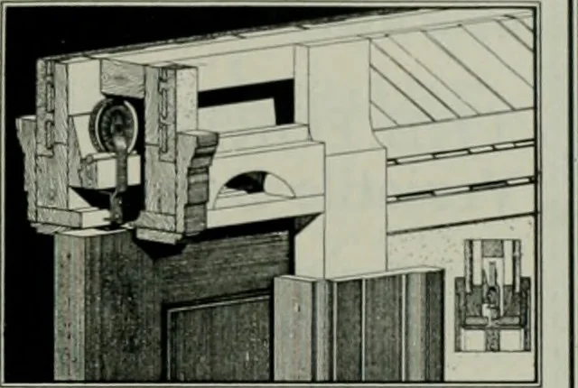 An illustration from The Architect & engineer of California and the Pacific Coast, 1905, leaf 138