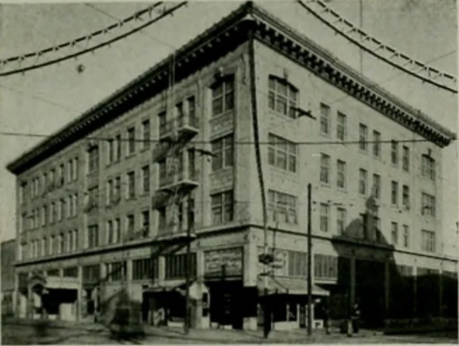 An illustration from The Architect & engineer of California and the Pacific Coast, 1905, leaf 138