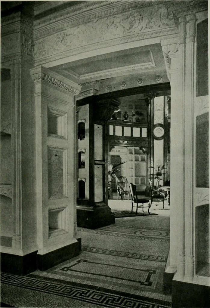 An illustration from The Architect & engineer of California and the Pacific Coast, 1905, leaf 206