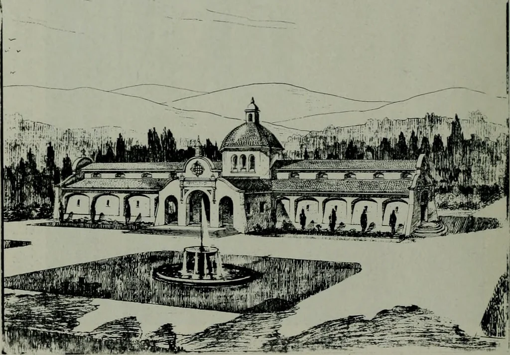 An illustration from The Architect & engineer of California and the Pacific Coast, 1905, leaf 217