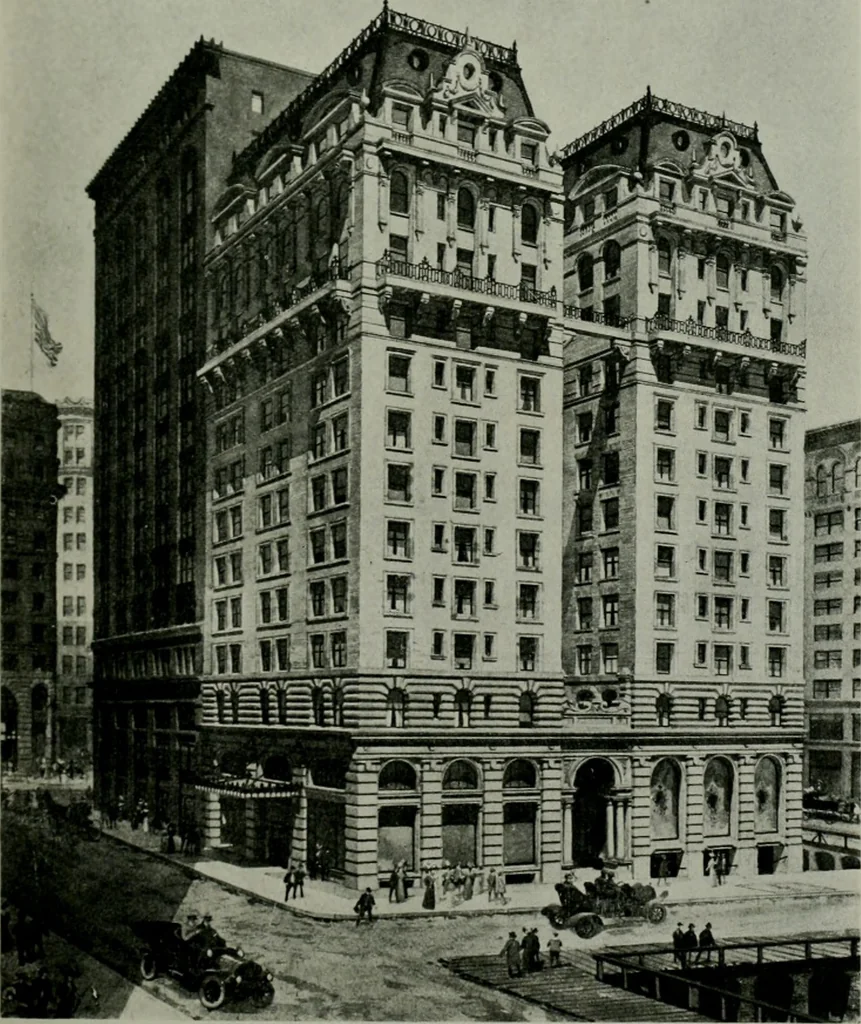 An illustration from The Architect & engineer of California and the Pacific Coast, 1905, leaf 218