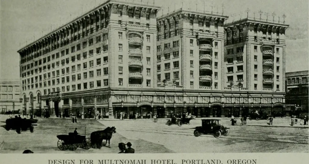 An illustration from The Architect & engineer of California and the Pacific Coast, 1905, leaf 220