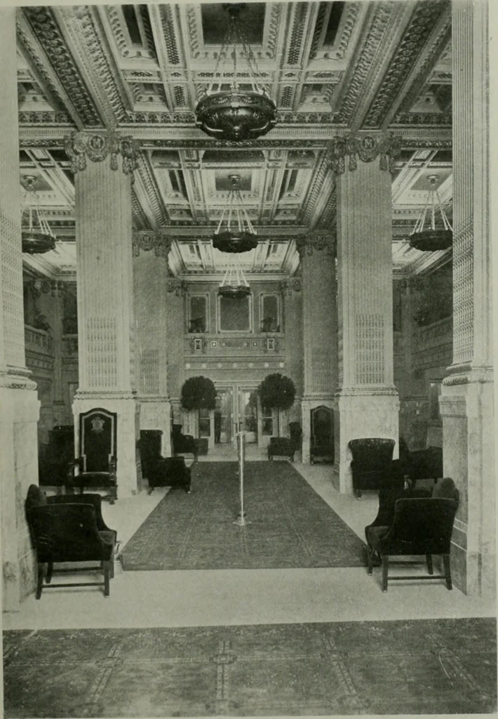 An illustration from The Architect & engineer of California and the Pacific Coast, 1905, leaf 222