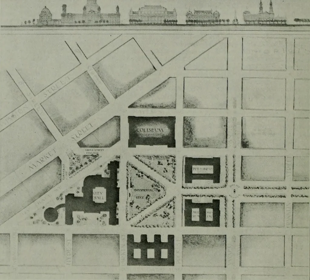 An illustration from The Architect & engineer of California and the Pacific Coast, 1905, leaf 227