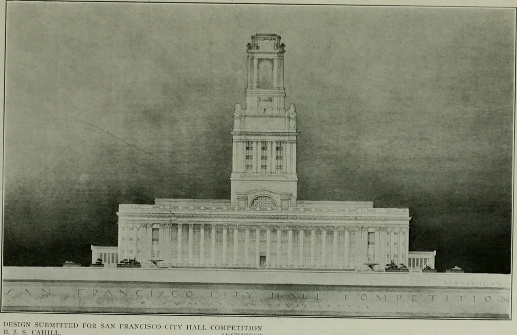 An illustration from The Architect & engineer of California and the Pacific Coast, 1905, leaf 234