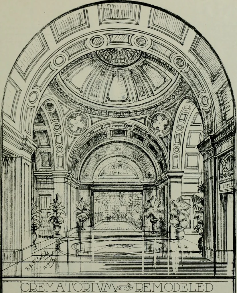 An illustration from The Architect & engineer of California and the Pacific Coast, 1905, leaf 238