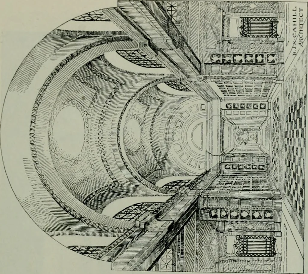 An illustration from The Architect & engineer of California and the Pacific Coast, 1905, leaf 242