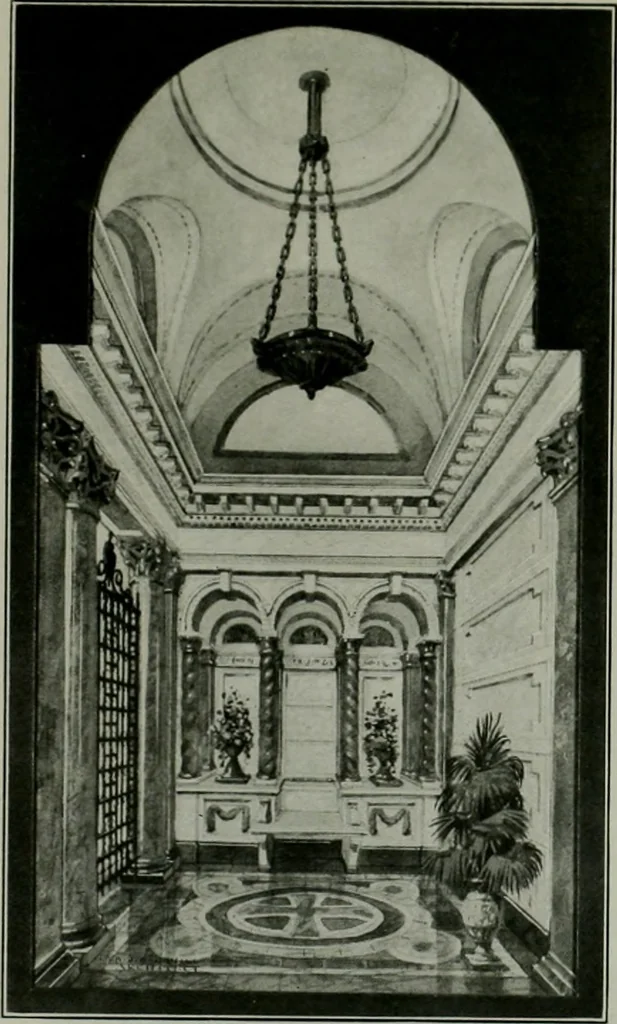 An illustration from The Architect & engineer of California and the Pacific Coast, 1905, leaf 242