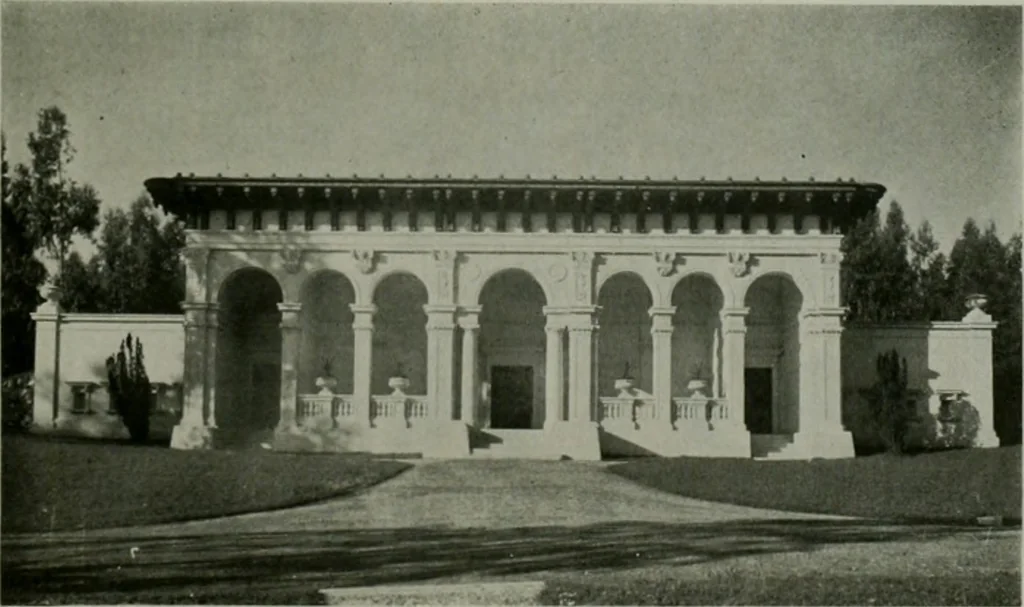 An illustration from The Architect & engineer of California and the Pacific Coast, 1905, leaf 244