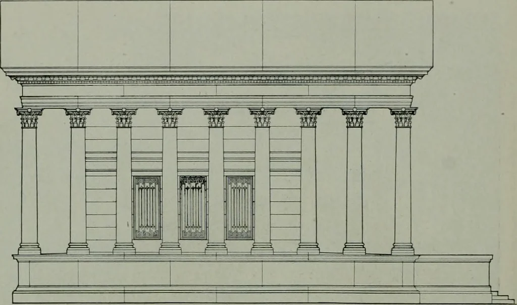 An illustration from The Architect & engineer of California and the Pacific Coast, 1905, leaf 245