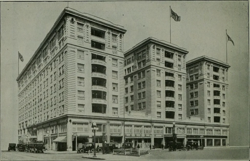 An illustration from The Architect & engineer of California and the Pacific Coast, 1905, leaf 291
