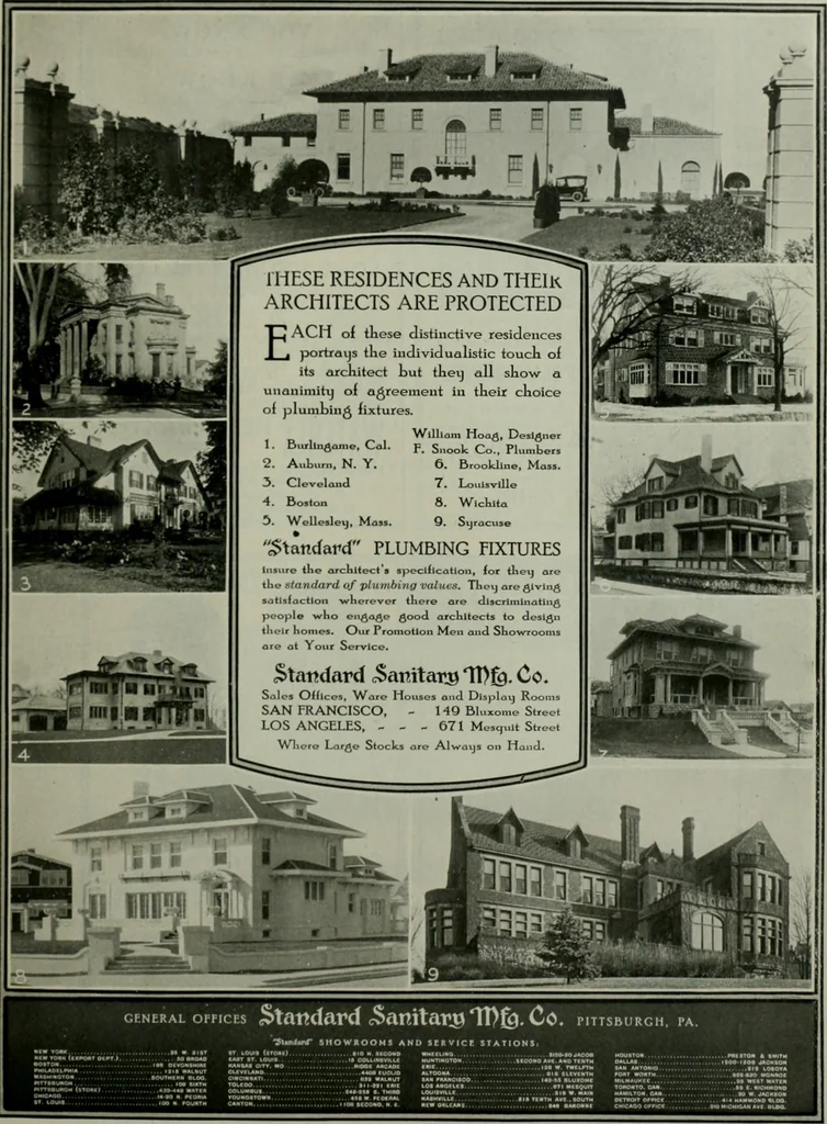 An illustration from The Architect & engineer of California and the Pacific Coast, 1905, leaf 306