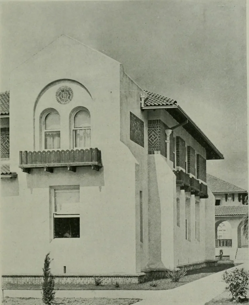 An illustration from The Architect & engineer of California and the Pacific Coast, 1905, leaf 350