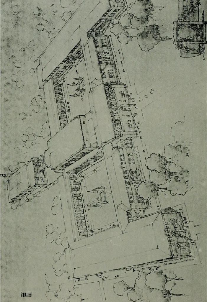 An illustration from The Architect & engineer of California and the Pacific Coast, 1905, leaf 361