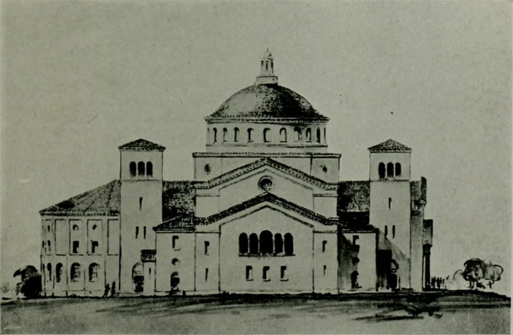 An illustration from The Architect & engineer of California and the Pacific Coast, 1905, leaf 370