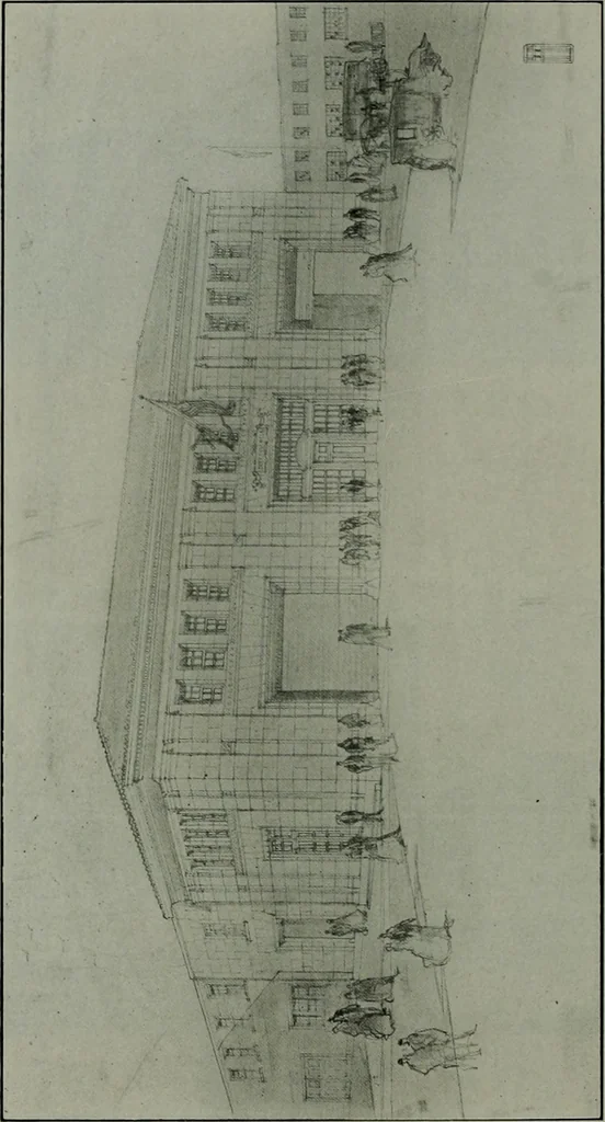 An illustration from The Architect & engineer of California and the Pacific Coast, 1905, leaf 375