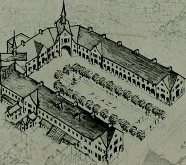 An illustration from The Architect & engineer of California and the Pacific Coast, 1905, leaf 381