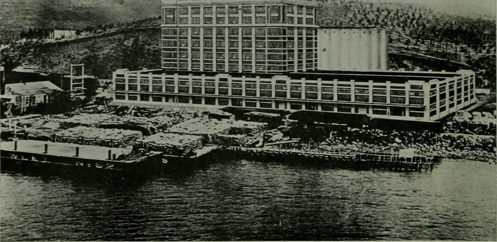 An illustration from The Architect & engineer of California and the Pacific Coast, 1905, leaf 407