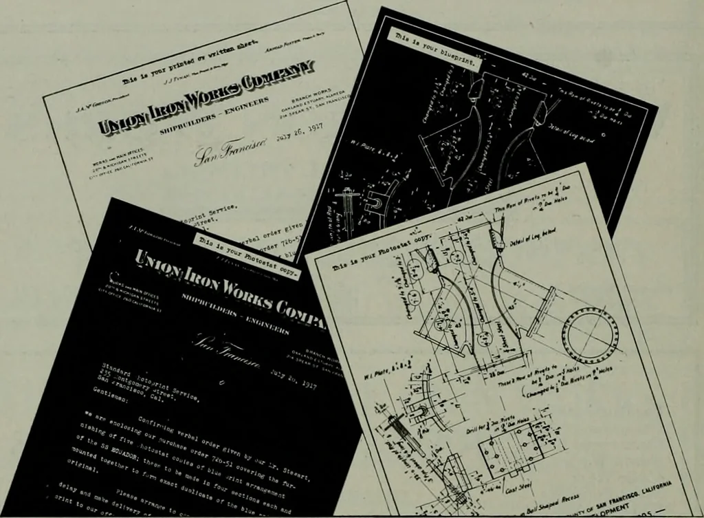 An illustration from The Architect & engineer of California and the Pacific Coast, 1905, leaf 43