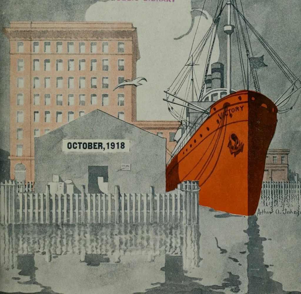 An illustration from The Architect & engineer of California and the Pacific Coast, 1905, leaf 454