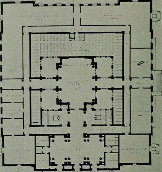 An illustration from The Architect & engineer of California and the Pacific Coast, 1905, leaf 499