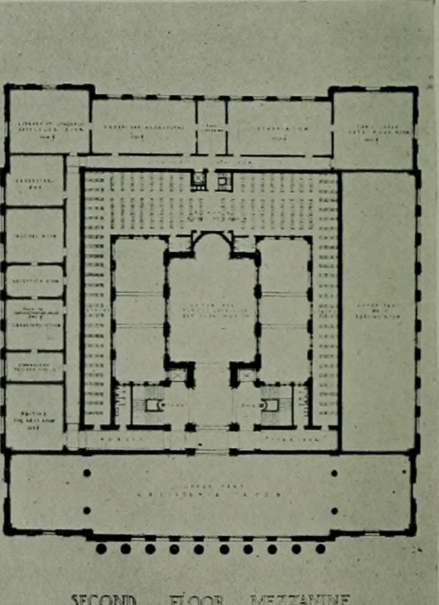 An illustration from The Architect & engineer of California and the Pacific Coast, 1905, leaf 499