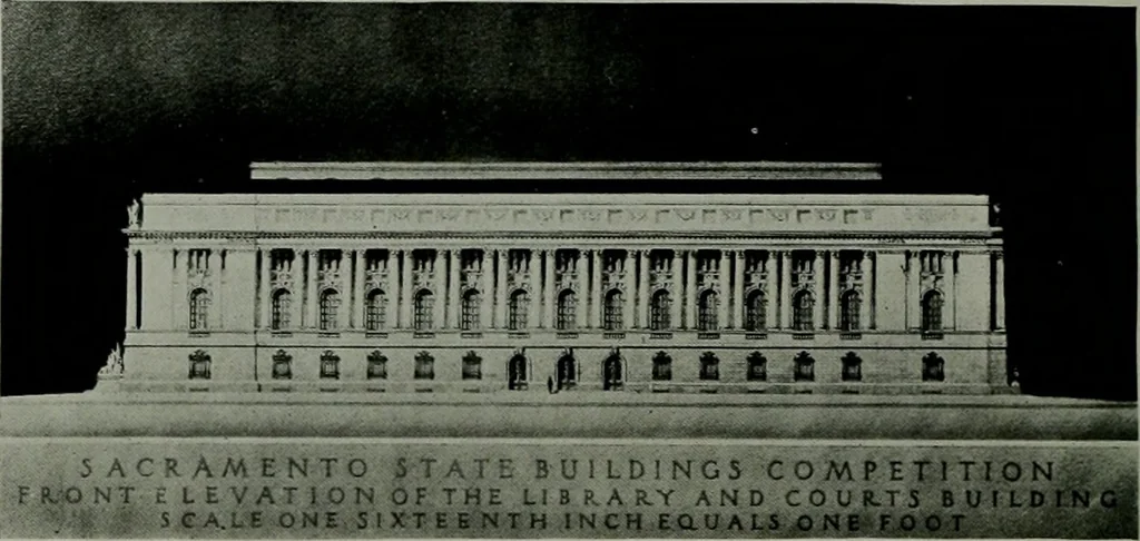 An illustration from The Architect & engineer of California and the Pacific Coast, 1905, leaf 501